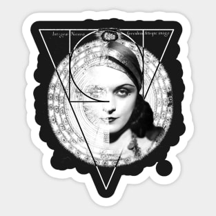 Homuncula: Pola Negri Dark Sticker